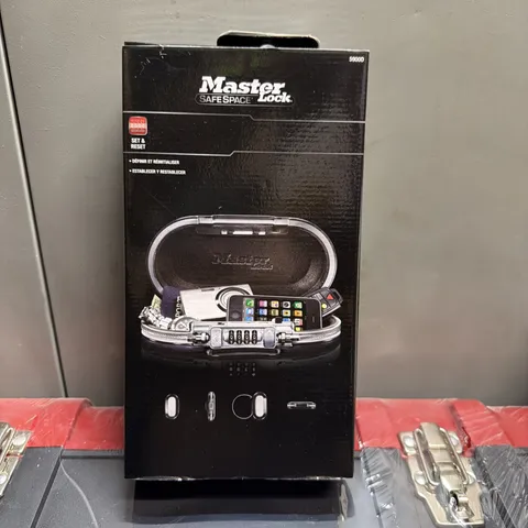 Master Lock 5900D Black Set Your Own Combination Portable Personal Safe
