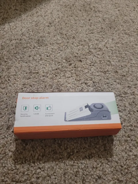 Door Stop Alarm  9v Battery Wireless