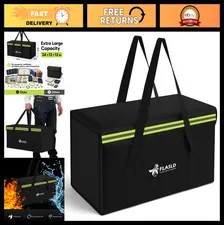 Large Fireproof Document Bag 24x12x12” Waterproof Storage Safe for Cash, Valuabl