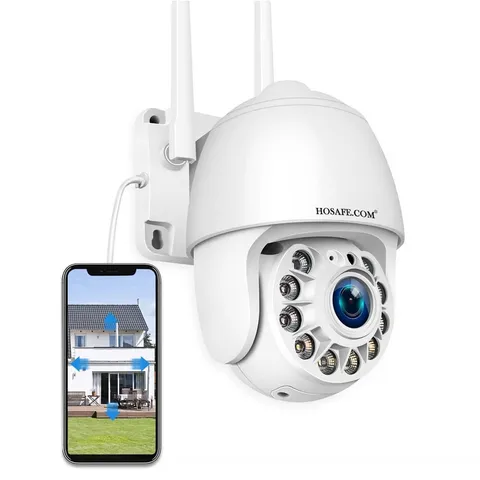 Cameras for Home Security Outdoor WiFi, Plug-in 24/7 Video Surveillance Syste...