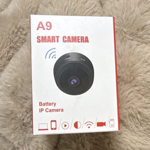 A9 Smart Camera A9A-CC HD IP WiFi Indoor Black Battery/USB WDR Android iOS