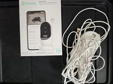 Owlet Cam 1080p Wi-Fi Indoor Smart Camera, Encrypted, White, Alexa (2 CAMERAS!!