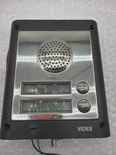 Videx 4836-2 Two-Button Stainless Audio Door Entry Panel Intercom Italy