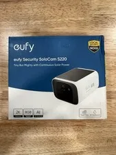 Eufy SoloCam S220 2K Wi-Fi Outdoor Solar Bullet Camera
