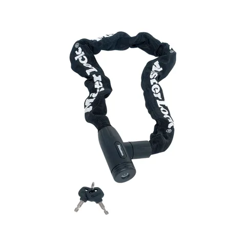 Master Lock 8mm x 0.9m Covered Chain With Integrated Key Lock