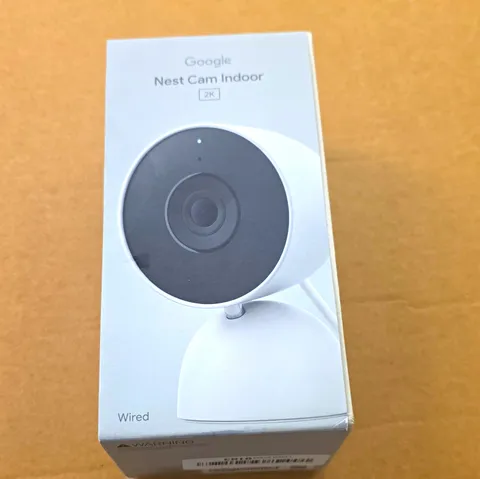 Google Nest Cam Indoor 2K Wired Wi-Fi HDR IP Security Camera White