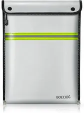 Upgraded Fireproof Document Bag, 15 in X 11 in Large Capacity with Waterproof Z