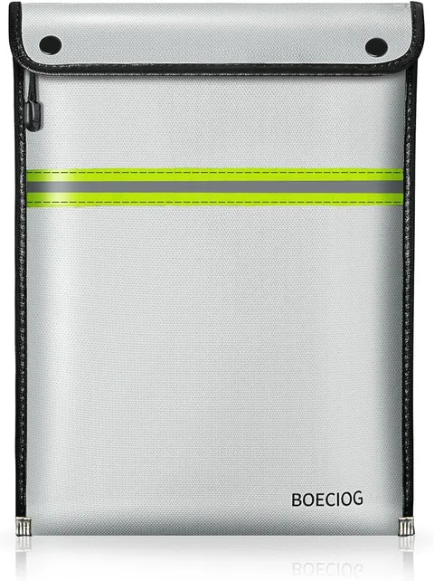 Upgraded Fireproof Document Bag, 15 in X 11 in Large Capacity with Waterproof Z
