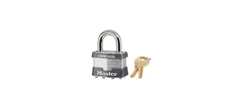 Master Lock 1KA2251 Padlock Boxed 15/16" Shackle Steel