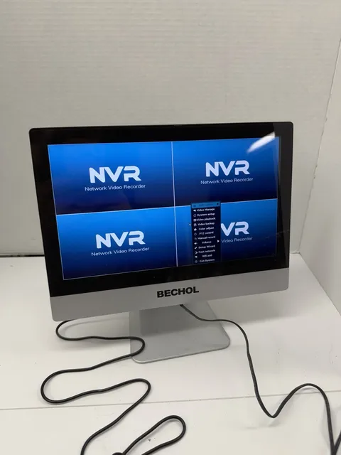 12" TFT LCD Wireless Network Video Recorder (NVR) - 4 Channel