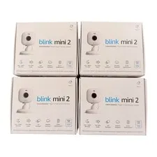 Blink Mini 2 Plug in Home & Pet Indoor Security Camera HD Video Color Night View