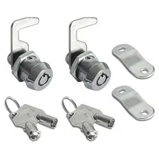 Lock for drawers and cabinets, replacement hook with tubular cam 4850