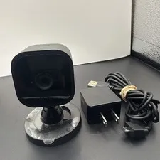Blink Mini 2 Plug-in Smart Security Camera HD Video - Black