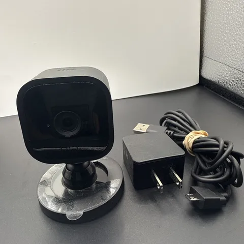 Blink Mini 2 Plug-in Smart Security Camera HD Video - Black