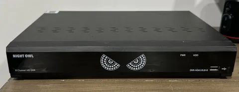 Night Owl DVR-HDA10LB-81-RS 8 Channel 1080p 1TB HDD Security DVR For Parts Read