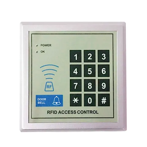 Electric Door Access Control System Kit Set RFID Keypad Magnetic Lock 10 Keyfob