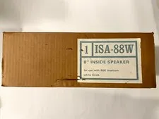 NEW Nutone ISA-88W Intercom Speaker w/Controls (for 806 Master) White IS-88 88W