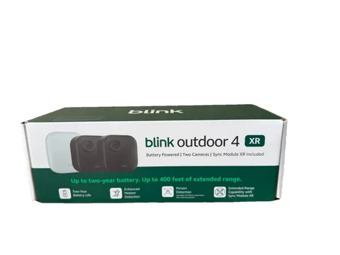 Blink Outdoor 4 XR Two Camera System w/Sync Module New Factory 2 Camera