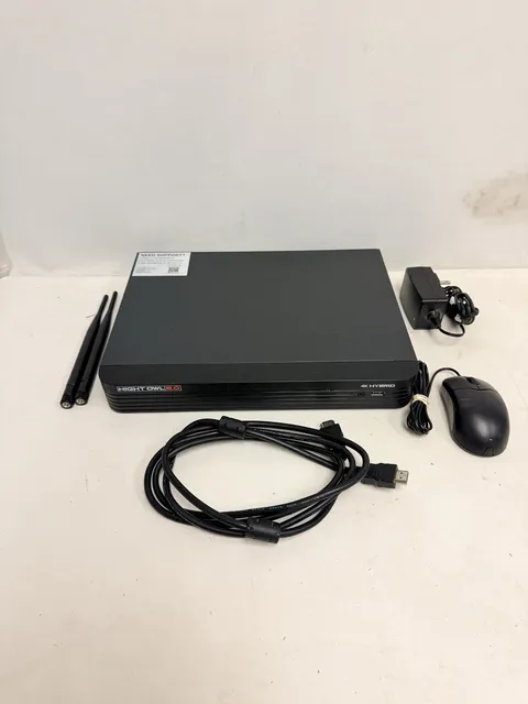 Night Owl 8.0 - 4ch Hybrid 4K DVR with 1TB HDD (DVR-H2T80B-41)