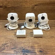 Lot 3 Blink BCM00300U Mini Indoor Plug-in Smart Wireless Surveillance Camera