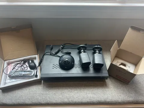 Luma 310 Series 4-Ch NVR & 2 Bullet Cameras & 1 Dome Camera