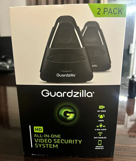 Guardzilla GZ521B 2-Pack HD 720p Wi-Fi Indoor Cameras Night Vision 2-Way
