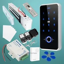 Waterproof Door Lock 13.56MHz IC Fingerprint Access Control System+Doorbell