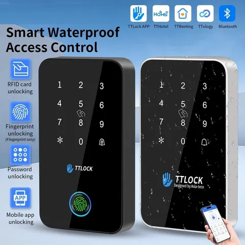 TTLOCK Fingerprint Smart Door Lock System NFC Bluetooth Electric Keypad 13.56MHz