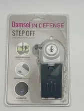 Damsel In Defense Step Off Portable 120 Decibel For Door Or Window