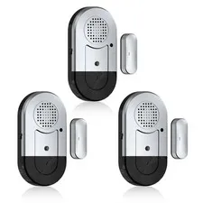 Sanjie Door Alarms When Opened,Door Window Alarm Sensors for Kids Safety/Home...