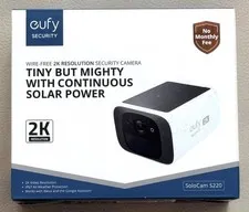 eufy Security SoloCam S220, Solar Security Camera, Wireless Security Camera