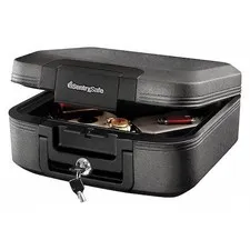 Sentry Safe Cfw20201 0.28 Cu Ft Fire Rated Chest Safe, 20 Lb, Privacy Key Lock,