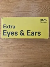 Set of 4 EXTRA EYES & EARS Wireless Security Camera System, In/outdoor 