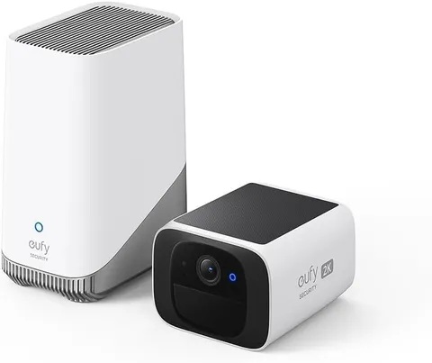 eufy Security S220 SoloCam with HomeBase 3,Solar Camera, Wireless...