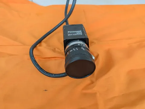 Panasonic WV-CD50 CCTV Camera W/ Navistar cctv lens 12.5 mm