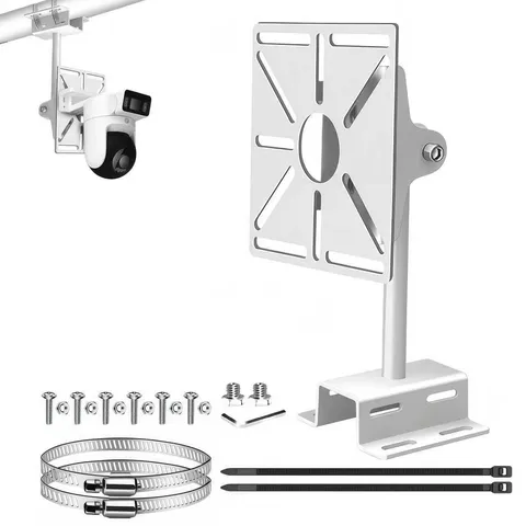 CCTV Security Camera Mount Brackets, Adjustable Pole/Wall Mount with Stainles...