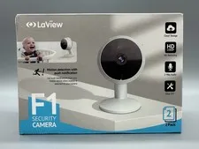 LaView F1 Security Cameras w/ Motion Detection and Push Notification (2 Pack)