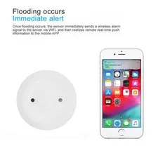 Tuya ZigBee Smart Water Detector Leakage Sensor Overflow Level Alarm