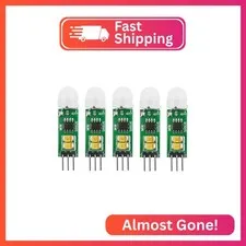 XINGYHENG 5Pcs HC-SR505 Micro Body Sensing Module PIR Motion Detector Switch Mod