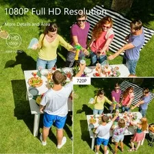 1080P Full High Definition Security Camera IP66 Waterproof Outdoor Surveill YARV