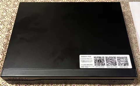 OOSSXX 8-Channel Encrypted 2.4G Wired Digital Video Recorder NVR, No Hdd, TESTED