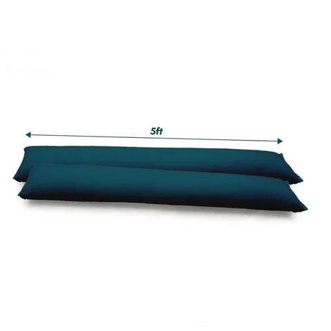 5FT Water Activated Flood Barriers 2-PACK Home Door Protection Sandless Sand