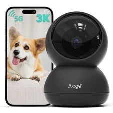 Indoor Security Camera,3K, 360° Pan/Tilt, Human/Pet/Motion AI, Night Vision, ...