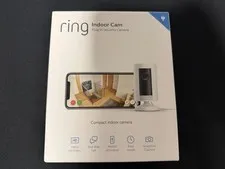 Ring Indoor Cam 1st Gen White 1080p HD Plug-In Security Camera New Sealed