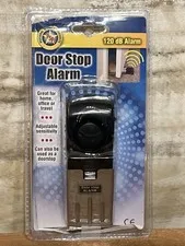 Portable Wedge Door Stop Alarm, Travel, Home, office, adjustable sensitivity