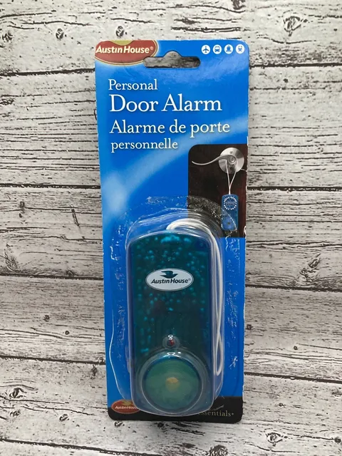 Austin House Personal Door Alarm , Travel Essentials new Open Box