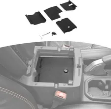 Gun Safe Box with Key Lock for Jeep Wrangler 2018-Present for Jeep Gladiator