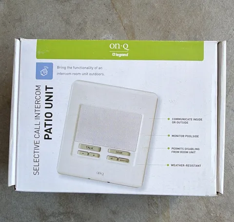 On-Q Selective Call Weather-Resistant Outdoor Audio Intercom Patio IC5004