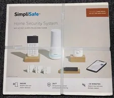 SimpliSafe Smart Home Security System (7-Piece Kit) – Base Station, Keypad-NEW