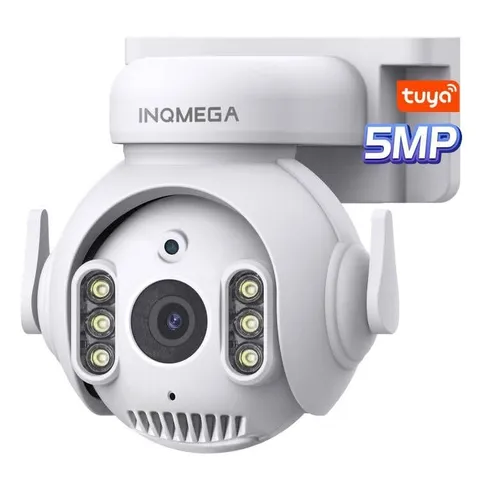 5MP TUYA Smart Camera,Security Home Surveillance Camera with 2.4G WiFi,2-Way ...